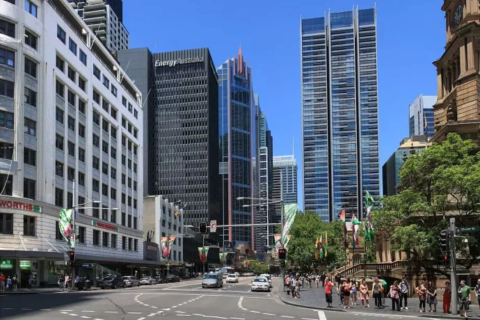 Straat in Sydney