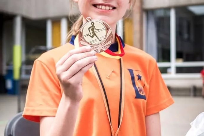 girl- medal