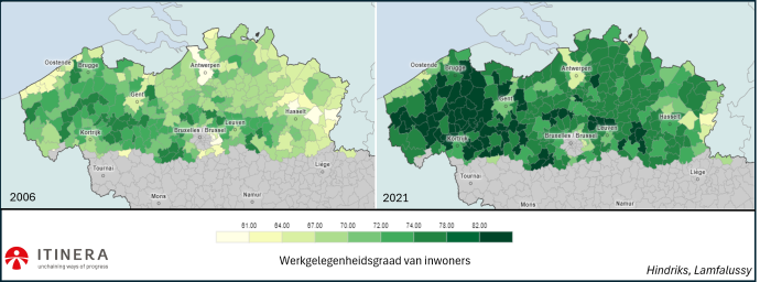 Werkgelegenheidsgraad van inwoners